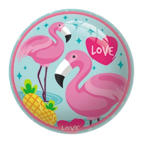 Flamingo gumilabda 14cm-es