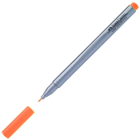 Faber-Castell: Grip Finepen rostirón 0,4mm-es narancs