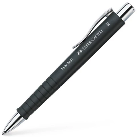 Faber-Castell: Poly Ball XB golyóstoll fekete