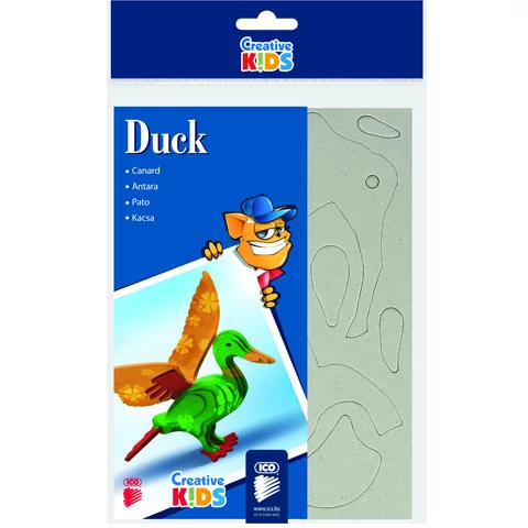 ICO: Creative Kids 3D kacsa figura