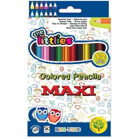 Maxi fa mentes színesceruza szett 12db-os