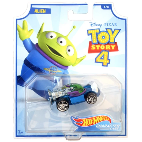 Hot Wheels Toy Story 4: űrlény kisautó 1/64 - Mattel