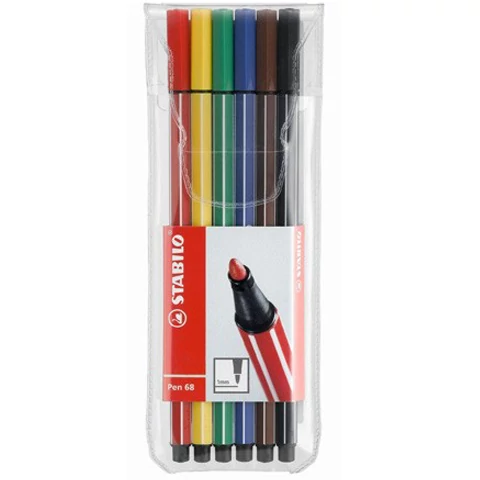 Stabilo: Pen 68 1,4mm rostirón 6db-os szett