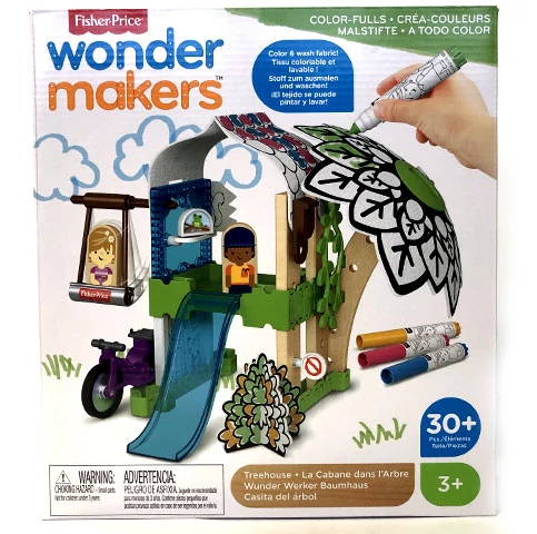 Fisher-Price: Wonder Makers színezős faházikó - Mattel