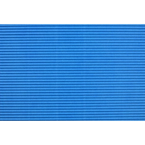 Világoskék dekorációs 3D hullámpapír tekercs B/2 50x70cm 1db