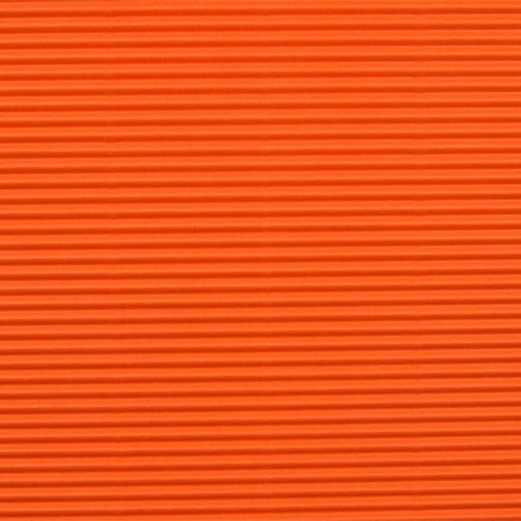 Narancssárga 3D dekor hullámkarton B2 50x70cm 1db