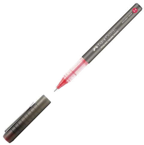 Faber-Castell: Needle roller toll 0,5mm piros