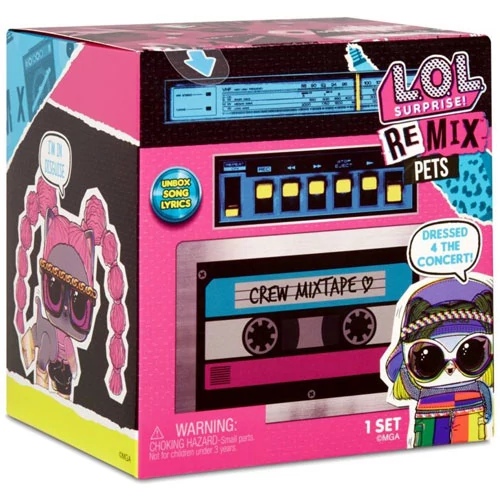 L.O.L. Surprise Remix Pets gyűjthető játékfigura