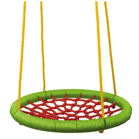Fészekhinta 83cm-es piros-zöld