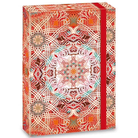 Ars Una: Mandala Love gumis füzetbox A/4-es