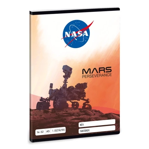 Ars Una: NASA 1. osztályos vonalas füzet A5 14-32