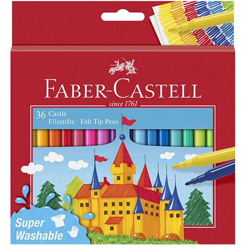 Faber-Castell: Castle filctoll szett 36db-os