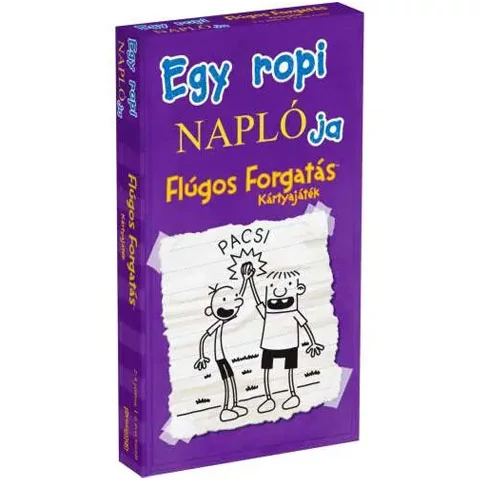 Egy ropi naplója – Flúgos Forgatás kártyajáték