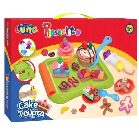 Plastelito: Cupcake készítő gyurmaszett