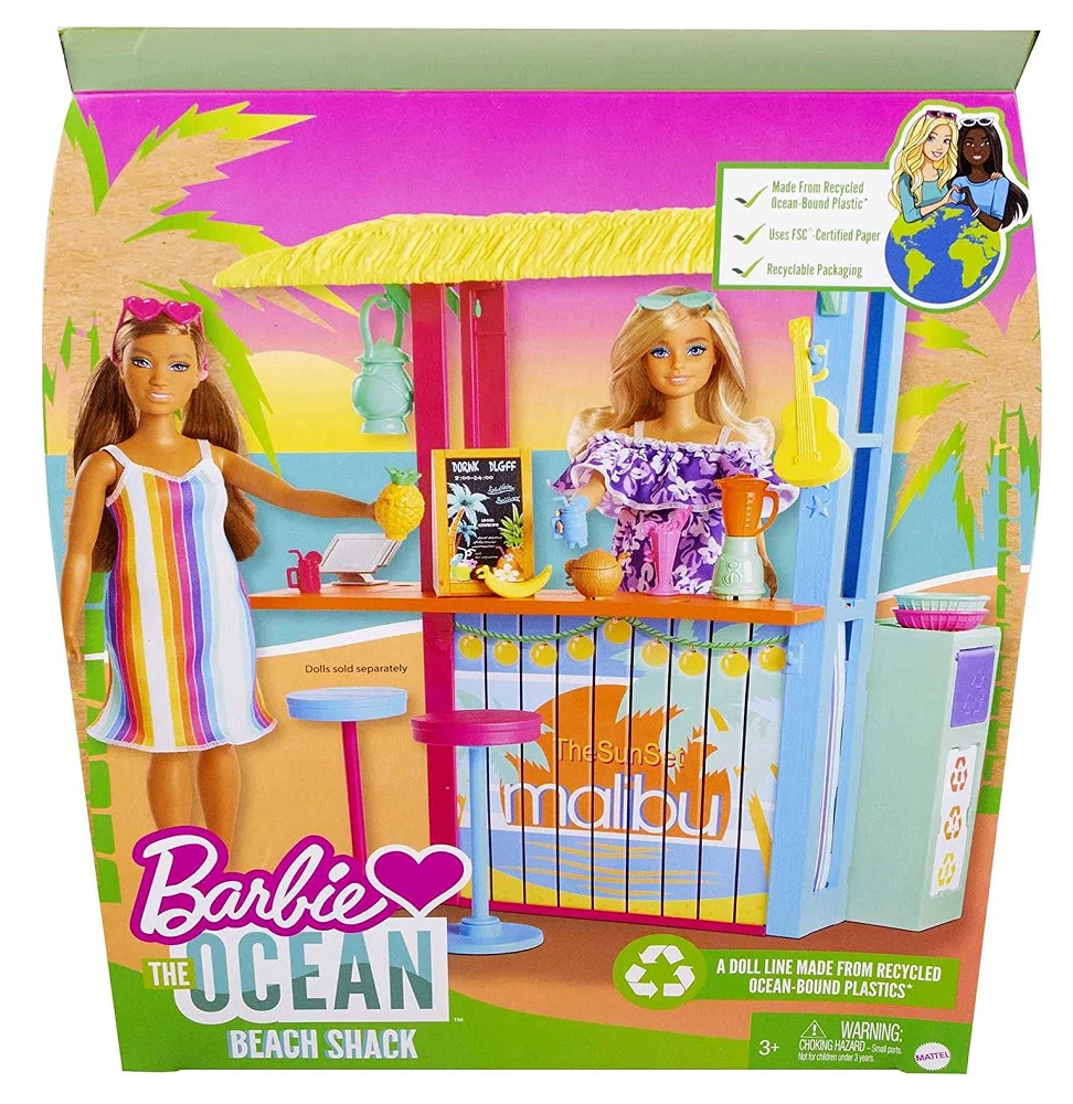 Barbie: Együtt a Földért Strandbisztró játékszett - Mattel