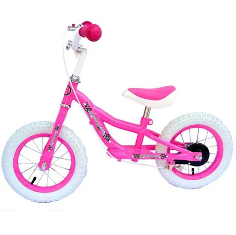 Pink futóbicikli fékkel 12