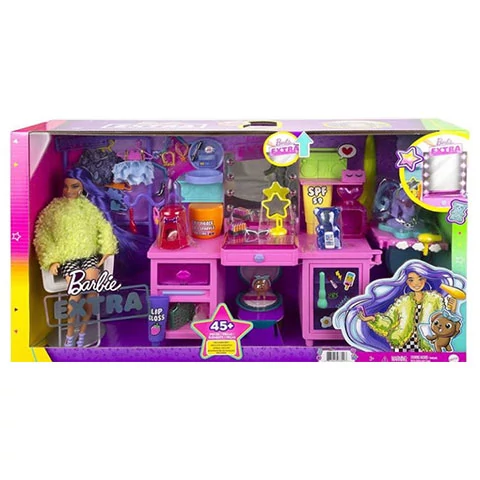 Barbie: Extravagáns öltözőszoba babával - Mattel