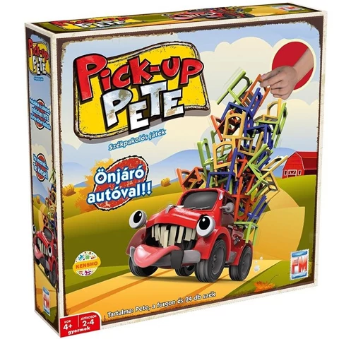 Pick-Up Pete székpakolós társasjáték