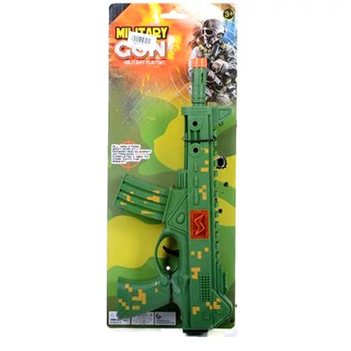 Terepmintás fegyver vibráló funkcióval 30cm