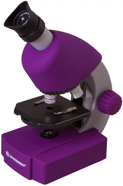 Bresser Junior 40x-640x mikroszkóp, lila - 70121