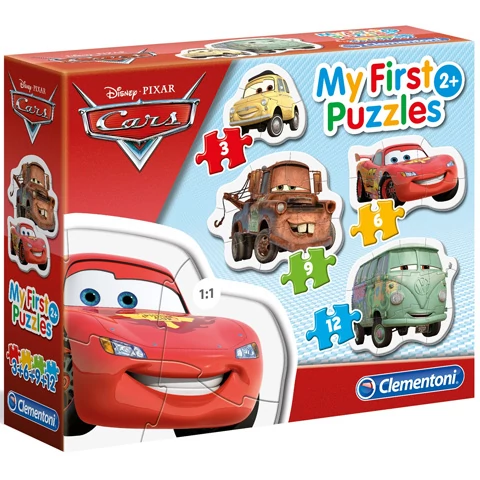 Verdák Supercolor 4 az 1-ben formapuzzle - Clementoni