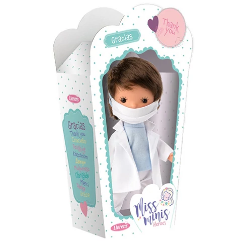 Llorens: Miss Minis Orvos baba 26cm (52611L)