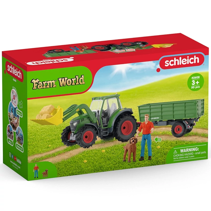 Schleich: Farm World - Traktor pótkocsival (42608)