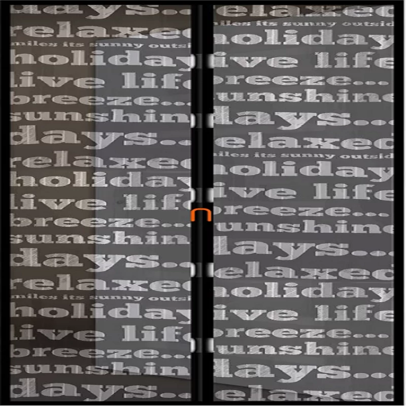 Garden of eden írásos mágneses szúnyogháló ajtóra 100x210cm 11398B