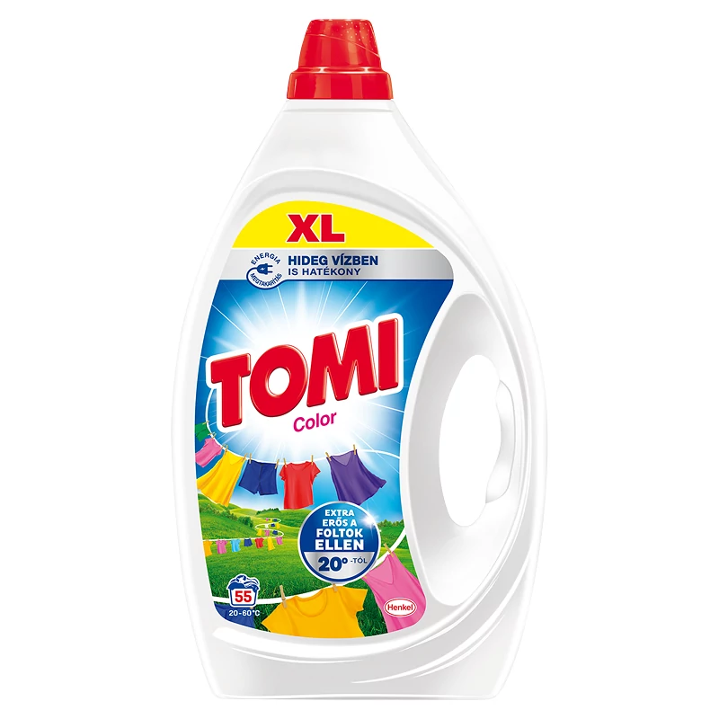 Tomi color mosógél 2,475L 55mosás