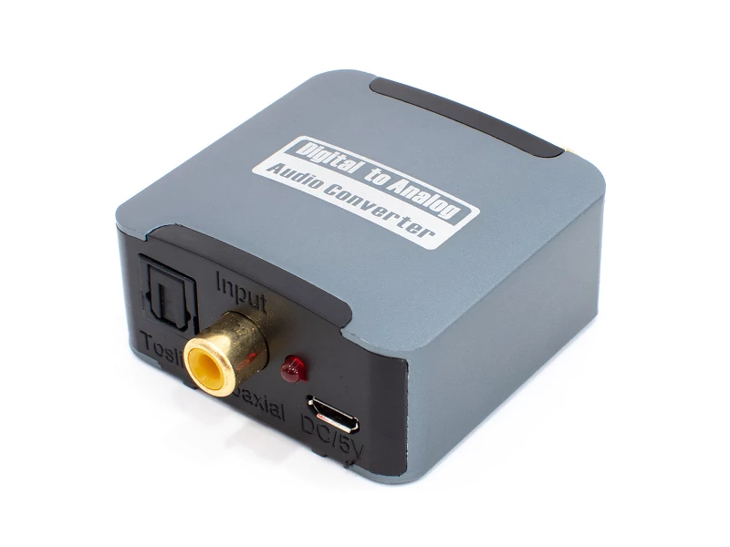 Thunder DAC-1M (Digitál - Analog) SPDIF konverter (Optikai - RCA)