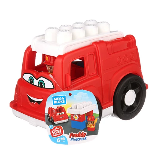 Freddy tűzoltóautója First Builders építőjáték - Mega Bloks