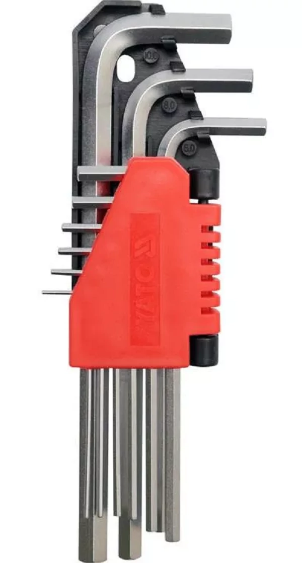 YATO Imbuszkulcs klt. 9 r. (1,5-10) CrV (YT-0500)