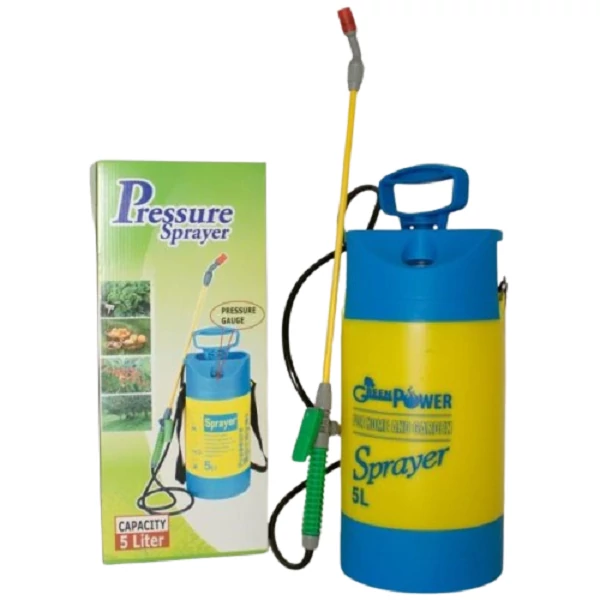 kézi permetező 5l kék nyomásmérős sx-cs5c (BZGH-00081)