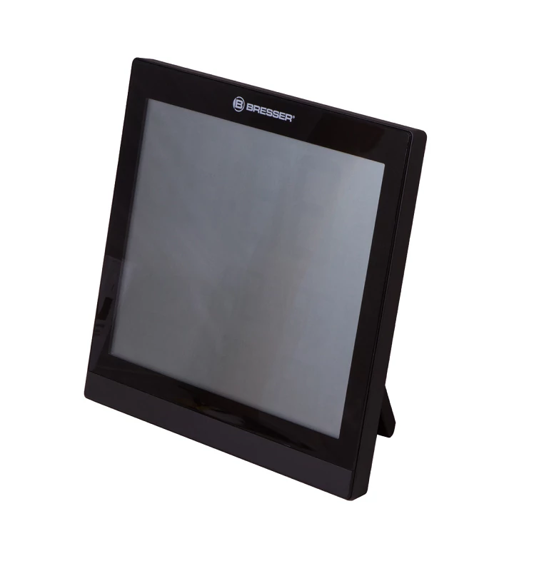 Bresser TemeoTrend JC LCD RC időjárás állomás (falióra), fekete - 73267