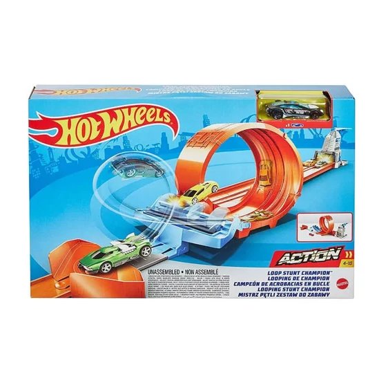 Hot Wheels: Loop Stunt bajnokság pályaszett - Mattel