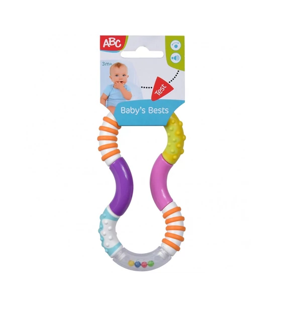 ABC csörgő, forgatható bébijáték - Simba Toys