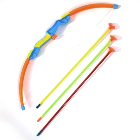 Íj szett tapadókorongos nyílvesszőkkel 37cm 