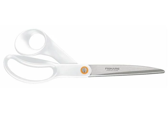 Fiskars Functional Form Nagyméretű általános olló, 24 cm, fehér 200489 (1020414)