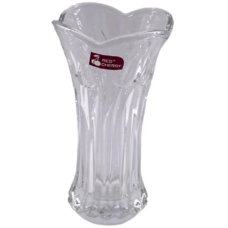 Üveg váza 19,5 cm 70413