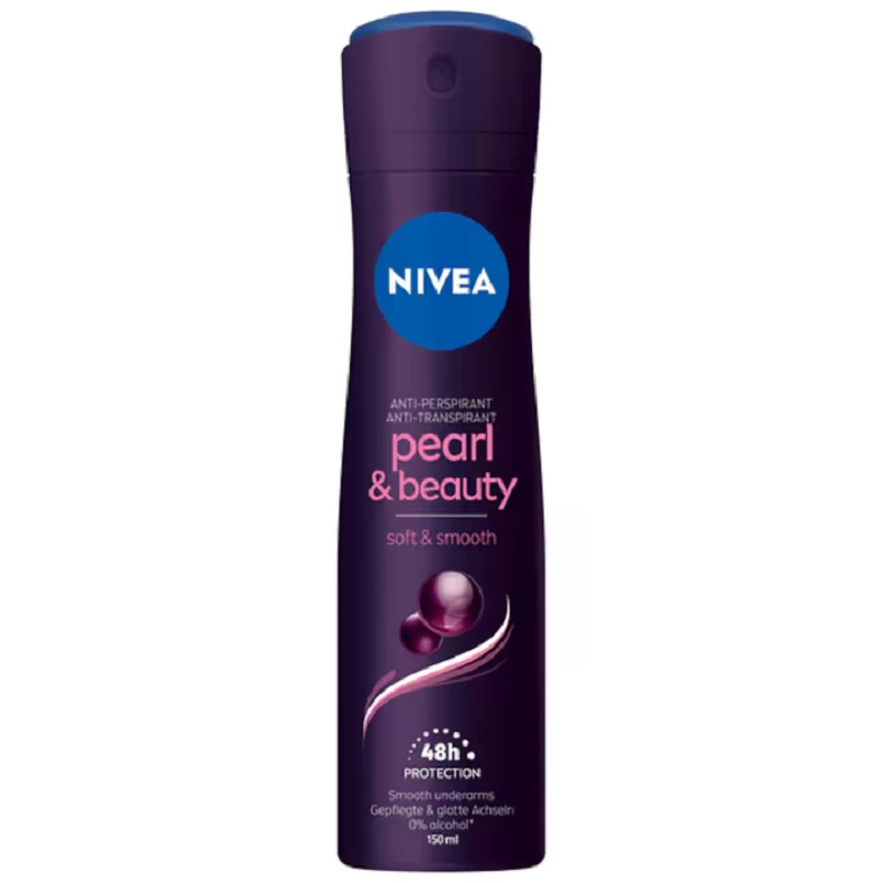 Nivea pearl&beauty black női deo 150ml