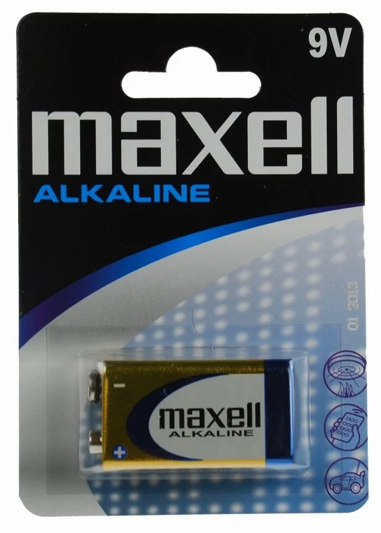 Maxell 6LR61 alkáli 9V elem