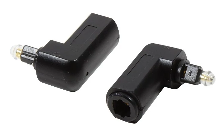 Logilink Audio adapter, 90°, Toslink plug - jack