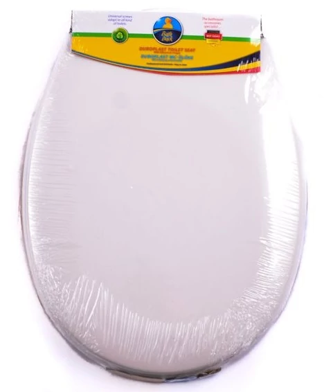 Duroplast műanyag WC ülőke zsanérokkal fehér színben TS-DP-PL-W