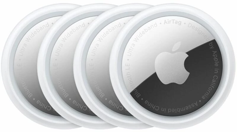 Apple Airtag 4 PACK MX542 okos nyomkövető 4 db pack, fehér (white)