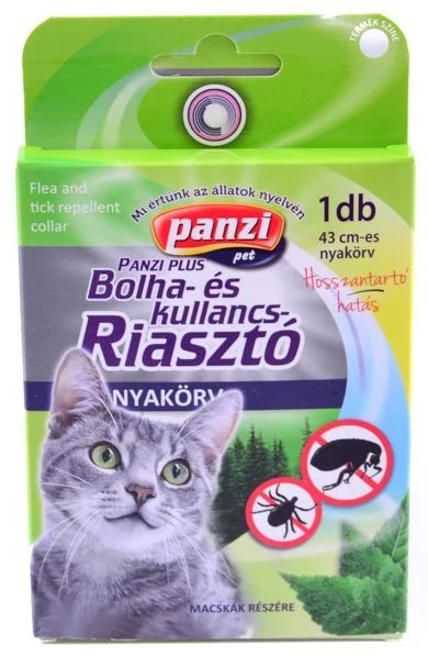 Bolha és kullancsriasztó nyakörv 43cm 304236
