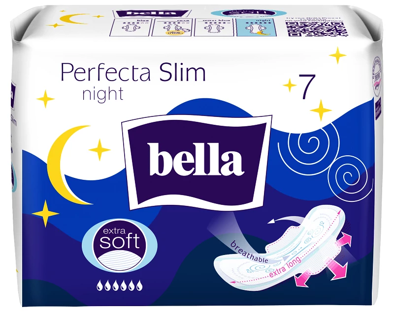 Bella egészségügyi betét perfecta slim night 7db