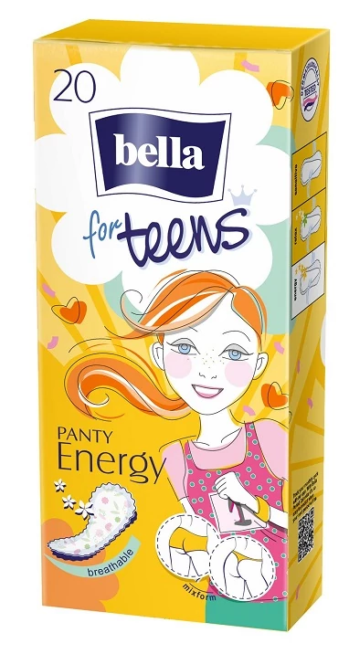 Bella Teens Energy tisztasági betét 20 db - normál
