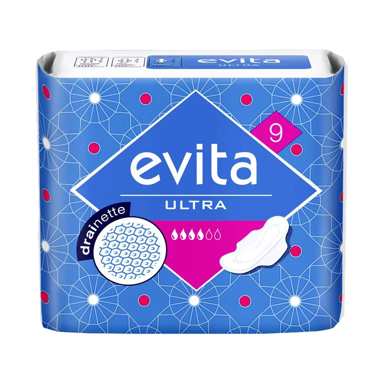 Evita Drainette ultra vékony egészségügyi betét 9db