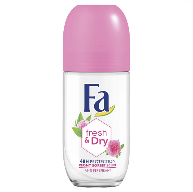 Fa Fresh&Dry Peony Sorbet izzadásgátló roll-on 50ml golyós dezodor