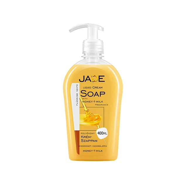 JADE Hony+Milk pumpás folyékony szappan 400ml